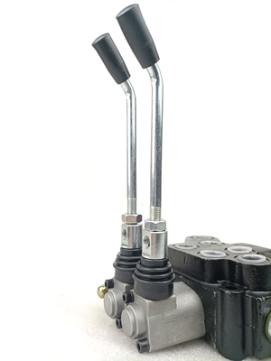 High Pressure Multi Way Valve  Manual Hydraulic Control Valve Threaded