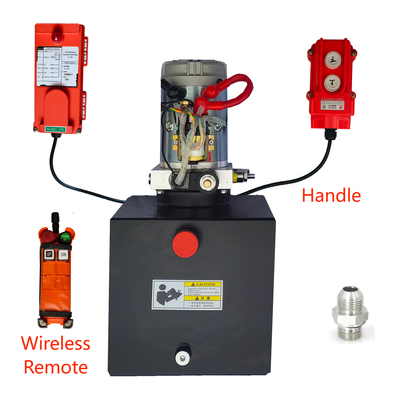 Stainless Steel 12v Hydraulic Pump Double Acting Electric 1.5-20Mpa