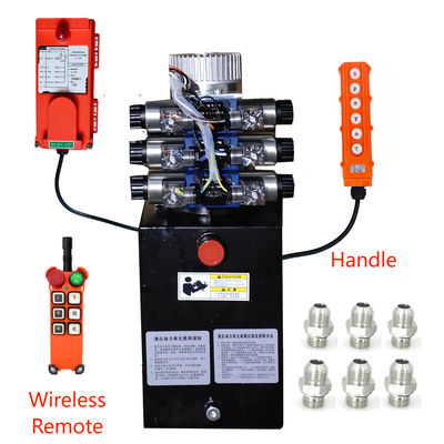 24 Volt Hydraulic Power Unit Wireless Remote Control DC Hydraulic Pump