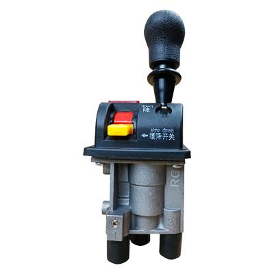 品質  0.2-1 Mpa Dump Truck Hydraulic Control Valve Aluminum Cab Installed 工場