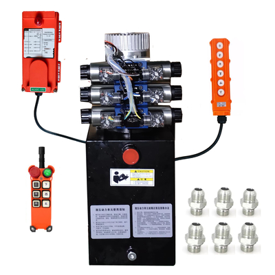 Industry Machinery Hydraulic Pump Power Unit Single Acting With Wireless Control