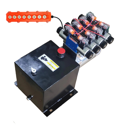 12v DC Double Acting Hydraulic Power Unit Hydraulic Pump Station 1.5KW / 2KW