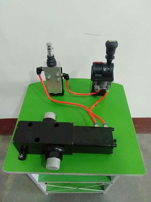 120L/Min Dump Truck Hydraulic Valve  Pneumatic Directional Valve Good Versatility