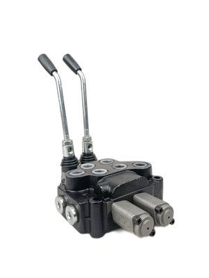 High Pressure Multi Way Valve  Manual Hydraulic Control Valve Threaded
