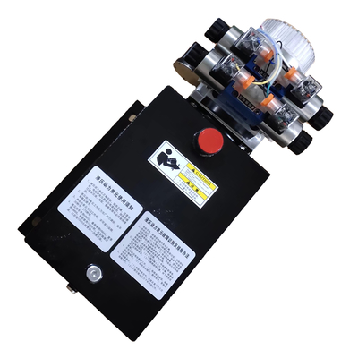DC12V Double Acting Hydraulic Pump Unit Wireless Control With 8 Quart Metal Tank