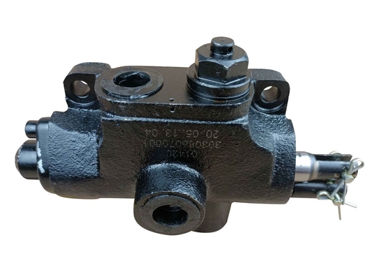 Steel Dump Truck Lift Valve Tipper Control Valve 25Mpa  Easy To Install