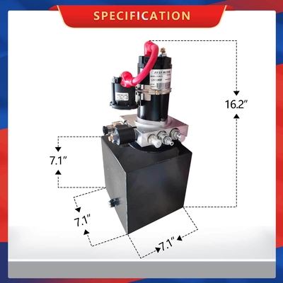 0.8 kW Single Acting Hydraulic Power Unit 16MPa 0.7-2.8LPM