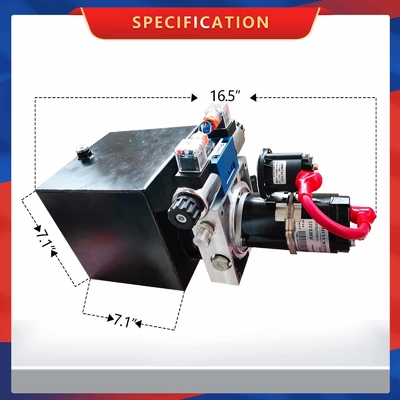 0.8 kW Double Acting Hydraulic Power Unit 16MPa 0.7-2.8LPM