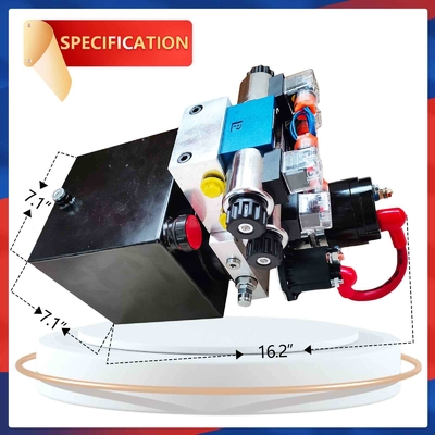 0.8 kW Fourfold Acting Hydraulic Power Unit 16MPa 0.7-2.8LPM