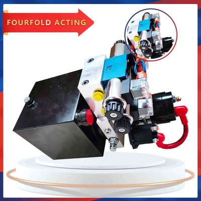 0.8 kW Fourfold Acting Hydraulic Power Unit 16MPa 0.7-2.8LPM
