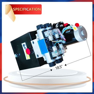 1.2 kW Fourfold Acting Hydraulic Power Unit 16MPa 0.7-2.8LPM