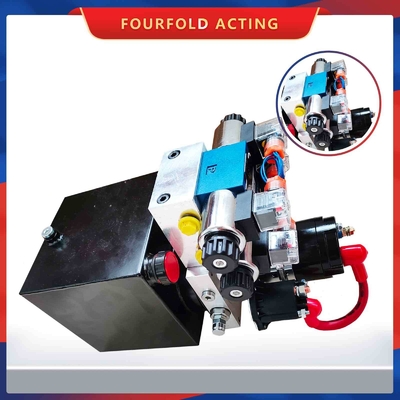 0.8 kW Fourfold Acting Hydraulic Power Unit 16MPa 0.7-2.8LPM