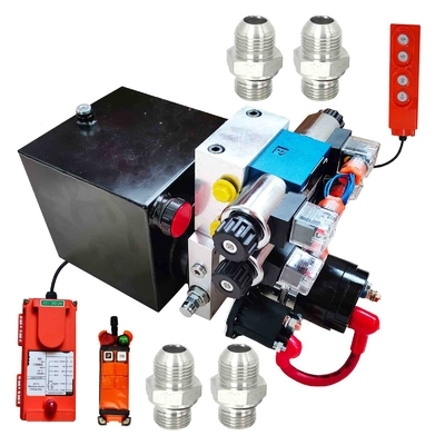 0.8 kW Fourfold Acting Hydraulic Power Unit 16MPa 0.7-2.8LPM