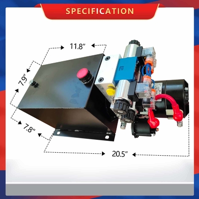1.6 kW Remote Control Hydraulic Power Unit 16MPa 0.7-2.8LPM