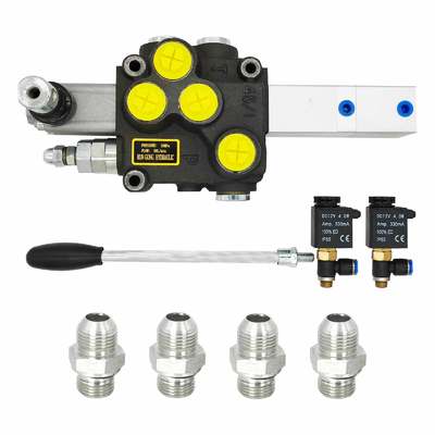 شیر چند راهه پنوماتیک هیدرولیک چدن 16 مگاپاسکال