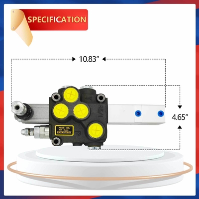 Pneumatic Hydraulic Multi-way Valve Cast Iron 16MPa