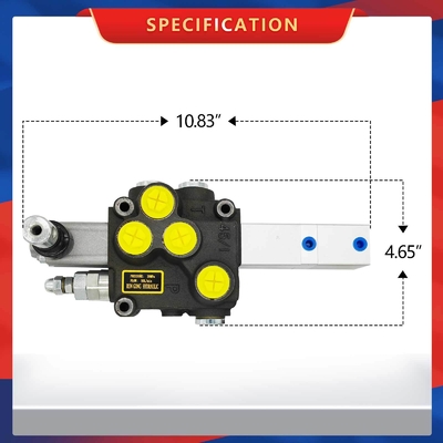 Remote Control Pneumatic Hydraulic Multi-way Valve Cast Iron