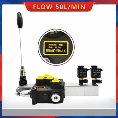 Remote Control Pneumatic Hydraulic Multi-way Valve Cast Iron