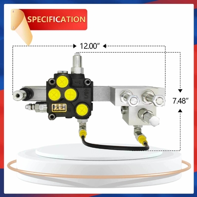 Pneumatic Hydraulic Multi-way Valve Cast Iron 16MPa