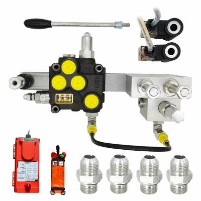 원격 제어 공기 수압 다방향 밸브 Cast 철