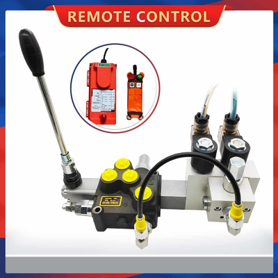 Remote Control Pneumatic Hydraulic Multi-way Valve Cast Iron