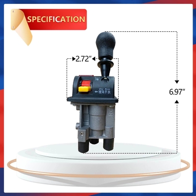 0.2-1 Mpa Dump Truck Hydraulic Control Valve Aluminum Cab Installed